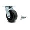 Service Caster 5 Inch Polyolefin Swivel Caster with Ball Bearing and Swivel Lock SCC-30CS520-POB-BSL - alternate 1